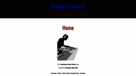 What Rudzysrecords.co.uk website looked like in 2020 (4 years ago)