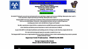 What Ramparts-mot.co.uk website looked like in 2020 (4 years ago)