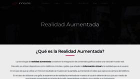 What Realidadaumentada.info website looked like in 2020 (4 years ago)