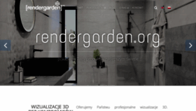 What Rendergarden.org website looked like in 2020 (4 years ago)