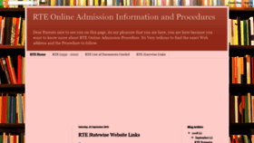What Rteadmission.blogspot.com website looked like in 2020 (4 years ago)