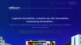What Rodacom.fr website looked like in 2020 (4 years ago)