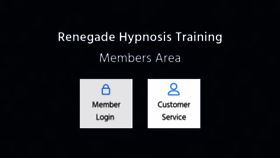 What Renegadehypnosistraining.com website looked like in 2020 (4 years ago)