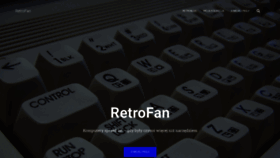 What Retrofan.pl website looked like in 2020 (4 years ago)