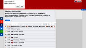 What Roja.directa.fr website looked like in 2020 (4 years ago)