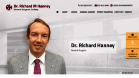 What Richardhanney.com.au website looked like in 2020 (4 years ago)
