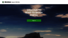 What Road2skoda.com website looked like in 2020 (4 years ago)
