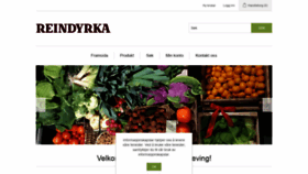 What Reindyrka.no website looked like in 2020 (4 years ago)