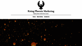 What Risingphoenixmarketing.com website looked like in 2020 (4 years ago)