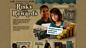 What Risksandrewards.org.uk website looked like in 2020 (4 years ago)