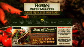 What Roths.com website looked like in 2020 (4 years ago)