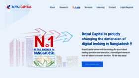 What Royalcapitalbd.com website looked like in 2020 (3 years ago)