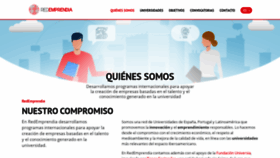 What Redemprendia.org website looked like in 2020 (3 years ago)