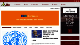 What Radioalfa.net website looked like in 2020 (4 years ago)