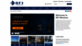What Rfiwireless.com.au website looked like in 2020 (3 years ago)