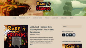 What Rarefriends.net website looked like in 2020 (4 years ago)