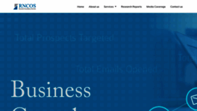 What Rncos.com website looked like in 2020 (5 years ago)