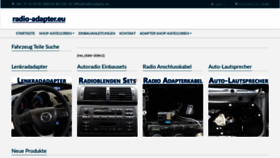 What Radio-adapter.eu website looked like in 2020 (4 years ago)