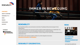 What Renewbility.de website looked like in 2020 (3 years ago)