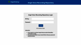 What Recording.angelbroking.com website looked like in 2020 (4 years ago)