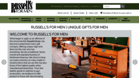 What Russellsformen.com website looked like in 2020 (3 years ago)