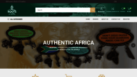What Rootsofcreation.co.za website looked like in 2020 (4 years ago)