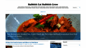 What Rubbisheatrubbishgrow.com website looked like in 2020 (4 years ago)