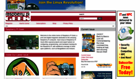 What Raspberry-pi-geek.com website looked like in 2020 (4 years ago)