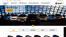 What Renault.com.eg website looked like in 2020 (4 years ago)