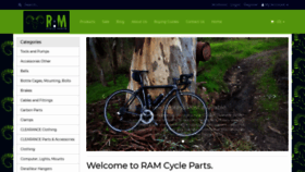 What Ramcycleparts.com.au website looked like in 2020 (3 years ago)