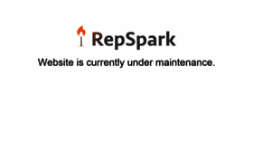 What Repspark.net website looked like in 2020 (4 years ago)