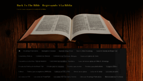 What Regresandoalabiblia.com website looked like in 2020 (3 years ago)