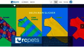 What Rcpets.com website looked like in 2020 (3 years ago)