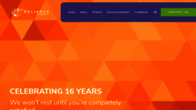 What Reliancewholesale.com website looked like in 2020 (4 years ago)