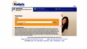What Radaris.in website looked like in 2020 (4 years ago)