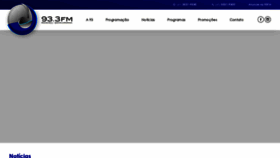 What Radiofm93.com.br website looked like in 2020 (4 years ago)
