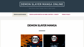 What Readdemonslayer.com website looked like in 2020 (4 years ago)