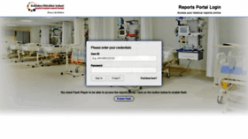 What Reports.kokilabenhospital.com website looked like in 2020 (4 years ago)