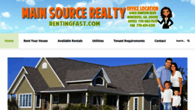 What Rentingfast.com website looked like in 2020 (4 years ago)