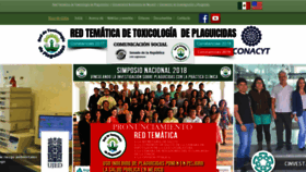 What Redtoxicologiadeplaguicidas.org website looked like in 2020 (4 years ago)