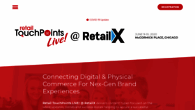 What Retailtouchpoints.live website looked like in 2020 (4 years ago)