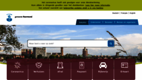 What Roermond.nl website looked like in 2020 (4 years ago)