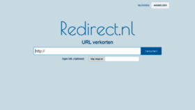 What Redirect.nl website looked like in 2020 (3 years ago)