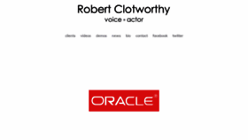 What Robertclotworthy.com website looked like in 2020 (3 years ago)