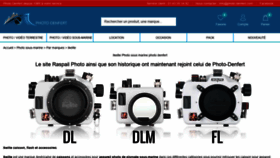What Raspail-photo.com website looked like in 2020 (4 years ago)