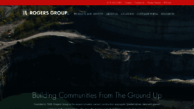 What Rogersgroupinc.com website looked like in 2020 (3 years ago)