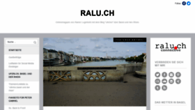 What Ralu.ch website looked like in 2020 (3 years ago)