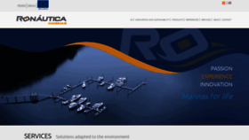 What Ronautica.com website looked like in 2020 (4 years ago)