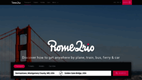 What Rio2rome.com website looked like in 2020 (3 years ago)