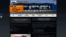 What Rentacaroradea.ro website looked like in 2020 (3 years ago)